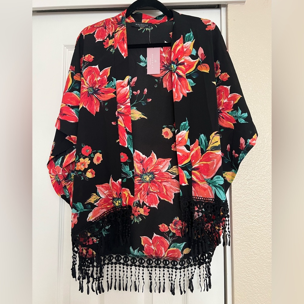 Women’s Floral Kimono - Size S